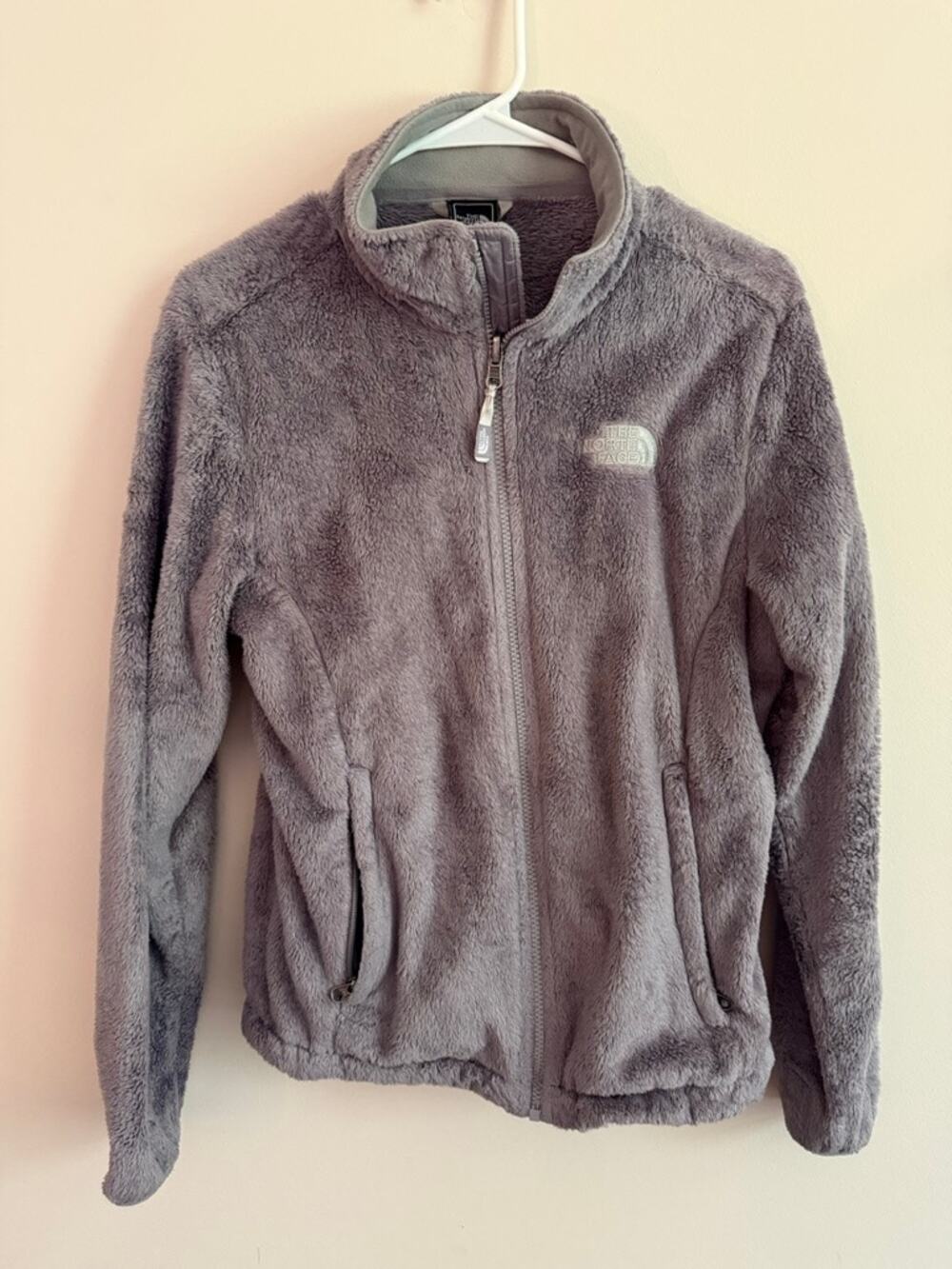 The North Face Gray Fleece Zip Up
